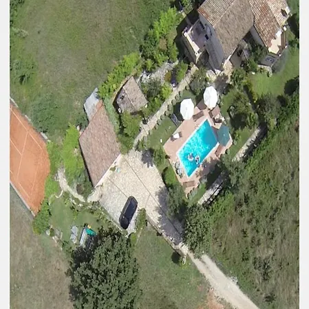 Lucija With Pool And Tennis Court Near Vila